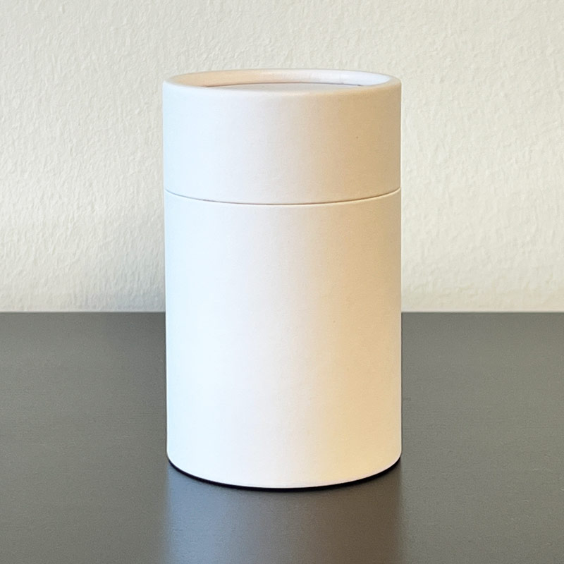 Papertube als Verpackung für Kapseln von sanupacks