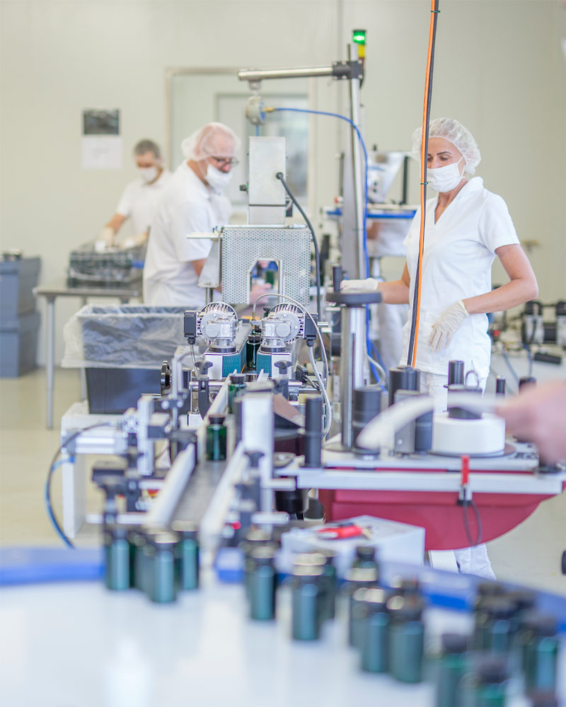 Firma Sanuvit. Hersteller für hochwertige Nahrungsergänzungsmittel.