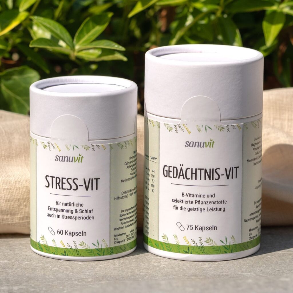 Sanuvit Kapseln Gedächtnis-Vit und Stress-Vit